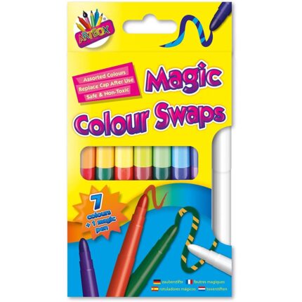 ARTBOX - MAGIC COLOUR SWAP PENS - 8 PACK