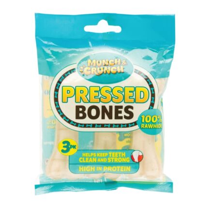 MUNCH & CRUNCH - PRESSED BONES 3PACK